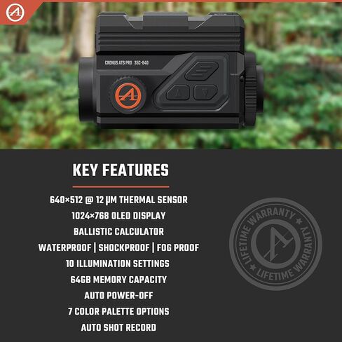 Athlon Optics Cronus ATS مشبك حراري مع حاسبة باليستية مدمجة in Kuwait