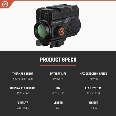 Athlon Optics Cronus ATS مشبك حراري مع حاسبة باليستية مدمجة in Kuwait