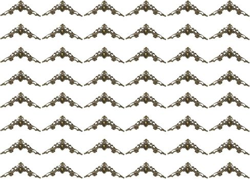 42mm Metal Book Corners, 48pcs Photo Corners Book Corners Protector Retro Metal Decorative for Crafting Scrapbook Photo Album Book Binding, Bronze in Saudi Arabia