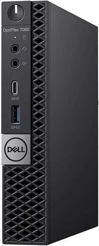 كمبيوتر Dell OptiPlex 7060 الصغير | انتل كور i5-8500T | 16 جيجا رام | 512 جيجا بايت NVME | ويندوز 11 برو | واي فاي مدمج 6E+BT 5.3 | ميني بي سي | حامل شاشة الكمبيوتر (متجدد) in Kuwait