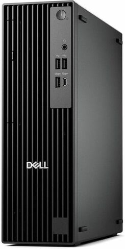 كمبيوتر مكتبي Dell Pro QCS1250 - Intel Core Ultra 5 235-8 جيجابايت - 256 جيجابايت SSD - كمبيوتر شخصي نحيف - أسود قياسي in Kuwait