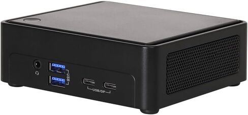 NUCS BOX-225H Slim Mini PC/Intel Core Ultra 5(Arrow Lake-H) & Arc Graphics/AI Driven/Dual M.2 SSD/Quad 4K Display/DDR5 6400 96GB/2.5GLAN/WiFi6E/USB4/Thunderbolt4/Advanced AI Ready Compact Powerhouse in Saudi Arabia
