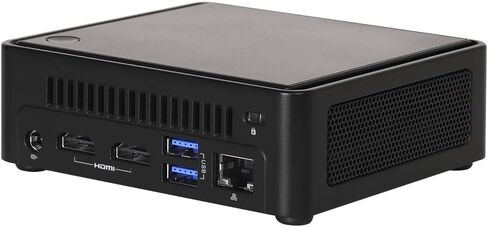 NUCS BOX-225H Slim Mini PC/Intel Core Ultra 5(Arrow Lake-H) & Arc Graphics/AI Driven/Dual M.2 SSD/Quad 4K Display/DDR5 6400 96GB/2.5GLAN/WiFi6E/USB4/Thunderbolt4/Advanced AI Ready Compact Powerhouse in Saudi Arabia