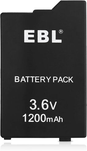 EBL 3.6V Lithium Ion Rechargeable Battery Pack 1200mAh（Real Capacity） Replacement Battery Compatible with PSP 2000/3000 PSP-S110 Console in Saudi Arabia