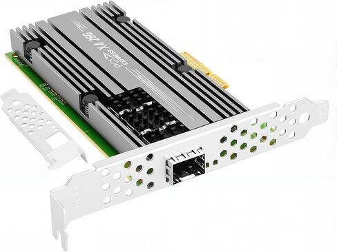 لمحول خادم إيثرنت Mellanox ConnectX4 25Gb، PCIe 3.0 X4، 1 * منافذ SFP28، RDMA، 25/10 / 1 جيجابت في الثانية، 25 جيجابت NIC يدعم Windows Server/Windows/Ubuntu/Linux in Kuwait