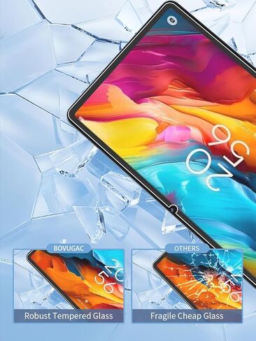 [عبوة من قطعتين] لجهاز TCL NXTPAPER 14 2025 Tablet 14 بوصة من الزجاج المقوى، واقي شاشة لجهاز NXTPAPER 14 5G 14 بوصة مضاد للخدش وحساس وصلابة 9H in Kuwait
