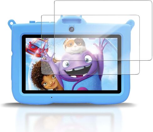 2-Pack Screen Protector for SANNUO K708 plus 7 Inch Android 13 Kids tablet, 9H Hardness Tempered Glass for SANNUO K708 plus Android 13 Kids tablet Anti-Scratch, Bubble Free, HD Clarity in Saudi Arabia