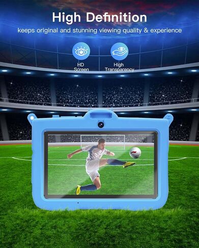 2-Pack Screen Protector for SANNUO K708 plus 7 Inch Android 13 Kids tablet, 9H Hardness Tempered Glass for SANNUO K708 plus Android 13 Kids tablet Anti-Scratch, Bubble Free, HD Clarity in Saudi Arabia