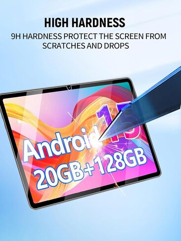 Screen Protector for CUPEISI CP31M Android 15 Tablet 10 Inch, FJIASTB Anti-Scratch 9H Tempered Glass Film Easy to Install, No Bubble, 2-Pack in Saudi Arabia