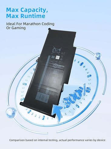 F3YGT 60WH لـ Latitude 7480 7490 بطارية 2X39G بديلة لـ Dell Latitude 12 7000 7280 7290/13 7000 7380 7390 P29S002/14 7000 7480 7490 P73G002 Series DM3WC KG7VF P73G DM6WC [60 وات/7.6 فولت] in Kuwait