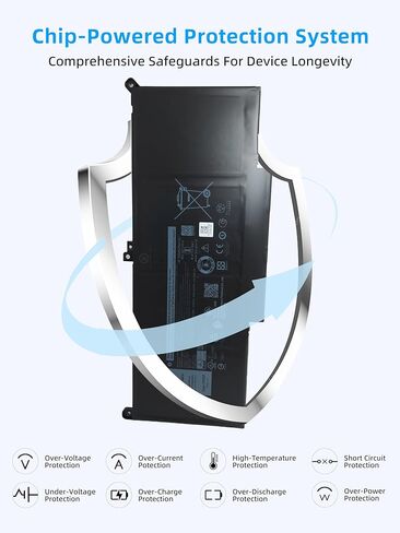F3YGT 60WH لـ Latitude 7480 7490 بطارية 2X39G بديلة لـ Dell Latitude 12 7000 7280 7290/13 7000 7380 7390 P29S002/14 7000 7480 7490 P73G002 Series DM3WC KG7VF P73G DM6WC [60 وات/7.6 فولت] in Kuwait
