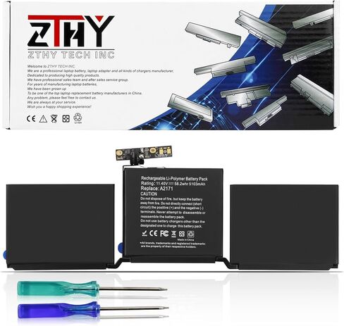 A2171 A1713 A1708 A2159 A2289 Battery Replacement for MacBook Touch Pro 13" A1708(2016 2017) A2159(2019) A2289(2020) A2338(M1 2020) EMC 3301 3456 3578 MUHN2LL/A MUHP2LL/A MUHQ2LL/A MUHR2LL/A MXK62LL/A in Saudi Arabia