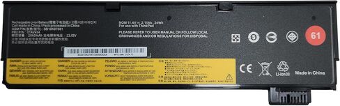F3YGT 60WH لـ Latitude 7480 7490 بطارية 2X39G بديلة لـ Dell Latitude 12 7000 7280 7290/13 7000 7380 7390 P29S002/14 7000 7480 7490 P73G002 Series DM3WC KG7VF P73G DM6WC [60 وات/7.6 فولت] in Kuwait