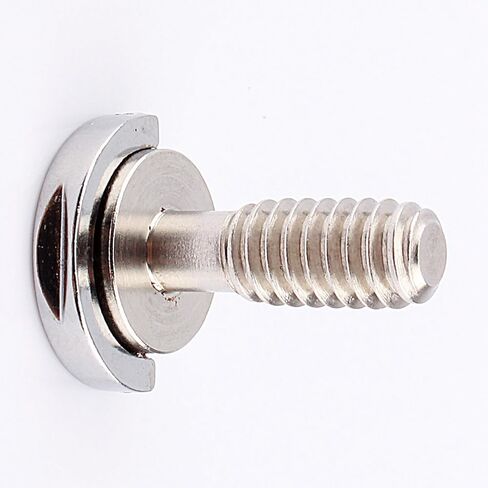 1/4 D Screw, Stainless Steel Camera Tripod Screw with Flat Head Slot, for Plate Monopod Telescope Ball Head in Saudi Arabia