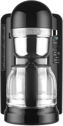 KitchenAid KCM1204OB 12-Cup Coffee Maker with One Touch Brewing - Onyx Black in Saudi Arabia