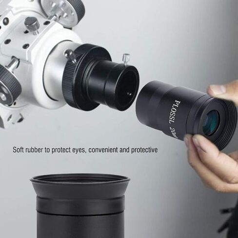 Cocoarm Plosl Okular 20mm تلسكوب علم الفلك Okular 1.25 بوصة مع حماية العين المطاطية الناعمة لمراقبة القمر والكوكب المشتري in Kuwait