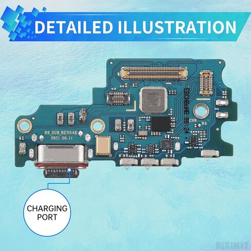 for Samsung Galaxy S21 FE 5G Charging Port Replacement USB Charger Dock Connector Flex Cable Type-C Board USB Charger Type-C Board Connector Replacement Repair Fix for SM-G990U SM-G990U1 in Kuwait