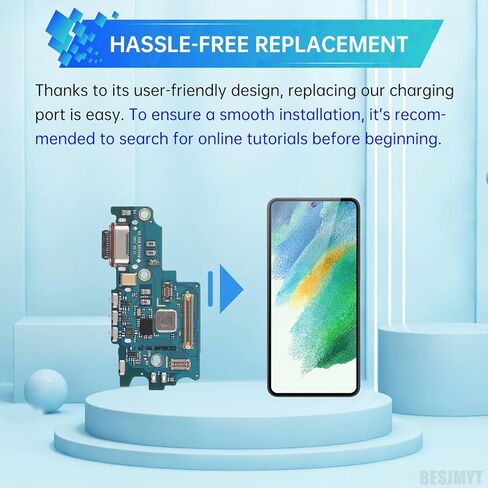 for Samsung Galaxy S21 FE 5G Charging Port Replacement USB Charger Dock Connector Flex Cable Type-C Board USB Charger Type-C Board Connector Replacement Repair Fix for SM-G990U SM-G990U1 in Kuwait