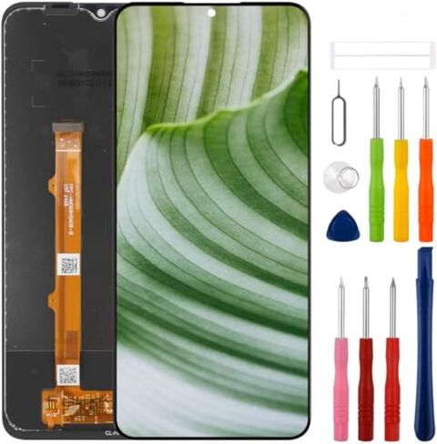 شاشة LCD جديدة مقاس 6.6 بوصة لهاتف Boost Mobile Celero 5G SC 2024 SN339D استبدال مجموعة محول الأرقام للشاشة مع مجموعة أدوات إصلاح مطورة - أسود in Saudi Arabia