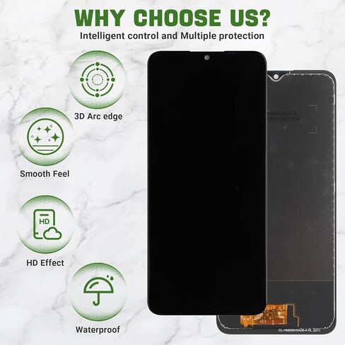 شاشة LCD جديدة مقاس 6.6 بوصة لهاتف Boost Mobile Celero 5G SC 2024 SN339D استبدال مجموعة محول الأرقام للشاشة مع مجموعة أدوات إصلاح مطورة - أسود in Saudi Arabia