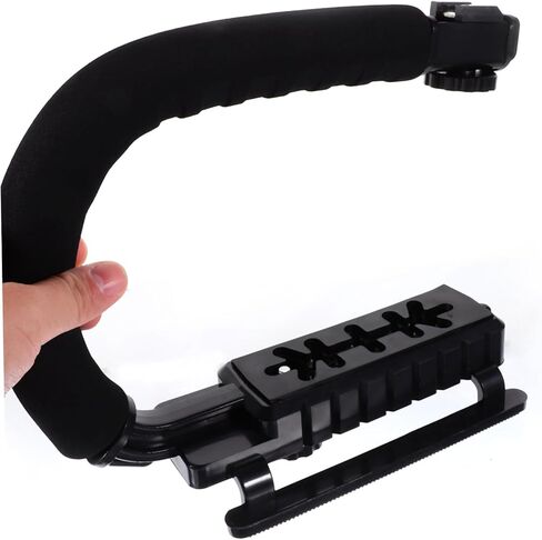 Camera Stabilizer Gimbal Tool for DSLR and Camcorder Shaped Handheld Stabilizing Grip Compatible with Cameras Durable and Reliable Support for Video Recording in Saudi Arabia