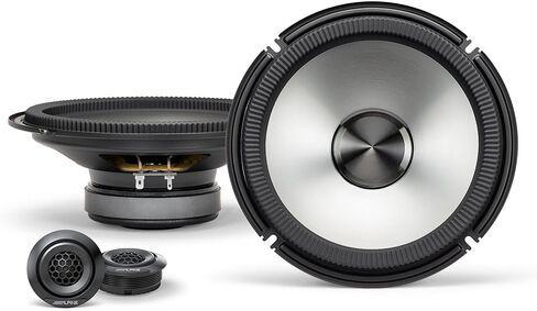 مجموعة مكبرات الصوت Alpine BRV-S80C مقاس 8 بوصات BassRev™‎ in Kuwait