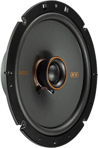 مكبرات صوت KICKER مقاس 6.75 بوصة لمجموعة ترقية Jeep Wrangler JK 2018 - زوج من سلسلة KS مع محولات وحزام، محوري 6 3/4 لوحة أمامية لصوت السيارة أو مكبر صوت خلفي KSC670، 51KSC6704 in Kuwait
