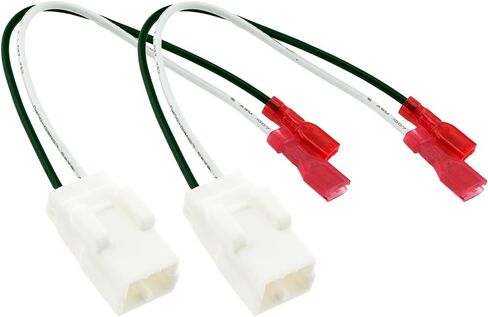 مكبرات صوت KICKER مقاس 6.75 بوصة لمجموعة ترقية Jeep Wrangler JK 2018 - زوج من سلسلة KS مع محولات وحزام، محوري 6 3/4 لوحة أمامية لصوت السيارة أو مكبر صوت خلفي KSC670، 51KSC6704 in Kuwait