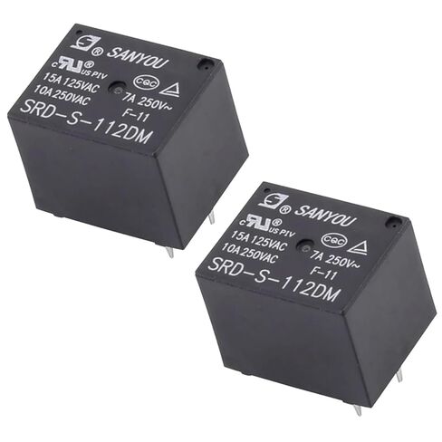 SRD-S-112DM 12VDC 15A 4PINS ترحيل مكيف الهواء سخان المياه (2 حزمة) in Saudi Arabia