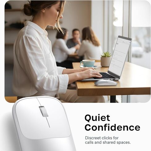 Satechi Slim EX1 Wireless Keyboard & Slim EX Wireless Mouse - Silver in Saudi Arabia