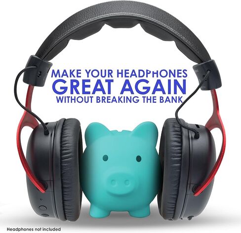 غطاء وسادة لعصابة رأس AHG Accessories House Global Upgrade V2 المغناطيسي Cloud Alpha. متوافق مع سماعات الرأس اللاسلكية HyperX Cloud Alpha Wireless/Alpha/Alpha S/Cloud 2. سهلة الطي على التصميم in Kuwait