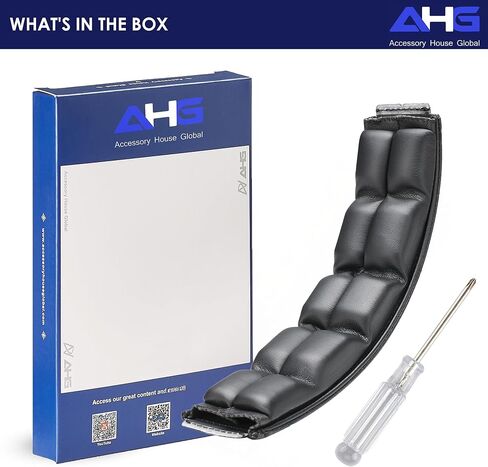 غطاء وسادة لعصابة رأس AHG Accessories House Global Upgrade V2 المغناطيسي Cloud Alpha. متوافق مع سماعات الرأس اللاسلكية HyperX Cloud Alpha Wireless/Alpha/Alpha S/Cloud 2. سهلة الطي على التصميم in Kuwait