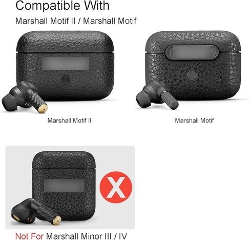 Klowcok Replacement Foam Eartips for Marshall Motif II A.N.C, Motif ANC True Wireless Headphones, Comfort Fit (3 Pairs, S/M/L, Black) in Saudi Arabia