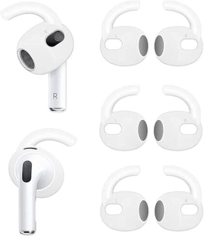 New FreeBit EarPad Cover 3 Pair Replacement for Apple Earpods and AirPods S/M/L in Saudi Arabia