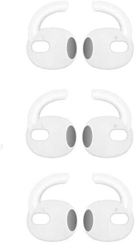 New FreeBit EarPad Cover 3 Pair Replacement for Apple Earpods and AirPods S/M/L in Saudi Arabia