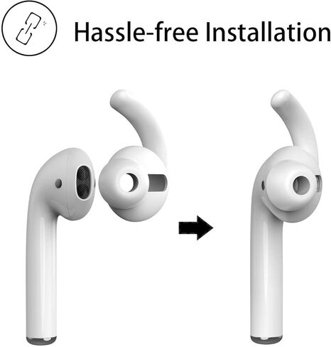 New FreeBit EarPad Cover 3 Pair Replacement for Apple Earpods and AirPods S/M/L in Saudi Arabia