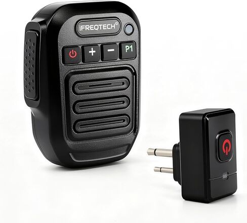 Walkie Talkie Wireless Handheld Speaker Mic, 2 Pin M-Connector Remote Microphone Compatible with Motorola R2 CP200D CP200 CP185 CLS1410 CLS1110 RMU2040 RMU2080D Yaesu FT-4XR FT-65R FT-25R Radio in Saudi Arabia