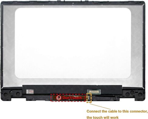 LCDOLED استبدال FullHD 1080P IPS LCD شاشة تعمل باللمس محول الأرقام الجمعية الحافة مع لوحة لـ HP Pavilion x360 14t-dh 14t-dh0xx 14t-dh1xx 14t-dh2xx 14t-dh000 14t-dh100 14t-dh200 14-dh0004la in Saudi Arabia