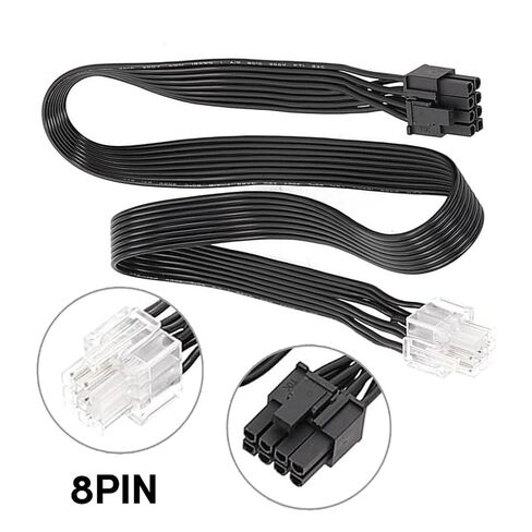 8Pin Male to 8pin Male PCIE Mainboard 8Pins Graphics Card CPU Power Supply Sata in Saudi Arabia