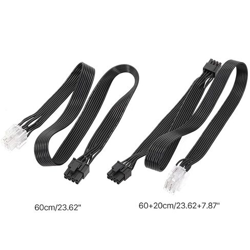 8Pin Male to 8pin Male PCIE Mainboard 8Pins Graphics Card CPU Power Supply Sata in Saudi Arabia