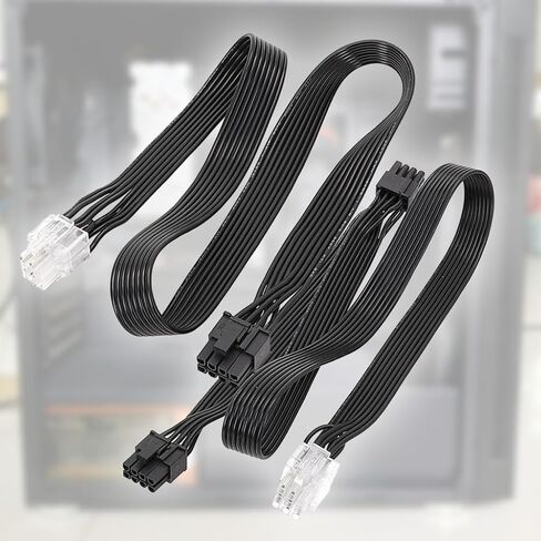 8Pin Male to 8pin Male PCIE Mainboard 8Pins Graphics Card CPU Power Supply Sata in Saudi Arabia