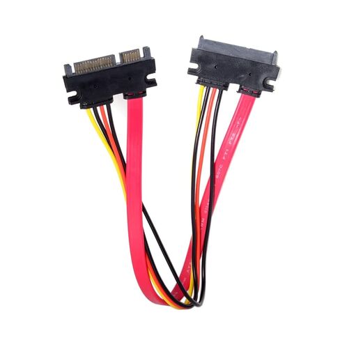 7 + 15 دبوس SATA ذكر إلى أنثى تمديد مهائي كابلات للقرص الصلب SSD in Kuwait