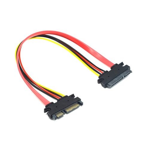 7 + 15 دبوس SATA ذكر إلى أنثى تمديد مهائي كابلات للقرص الصلب SSD in Kuwait