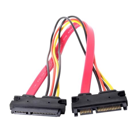 7 + 15 دبوس SATA ذكر إلى أنثى تمديد مهائي كابلات للقرص الصلب SSD in Kuwait
