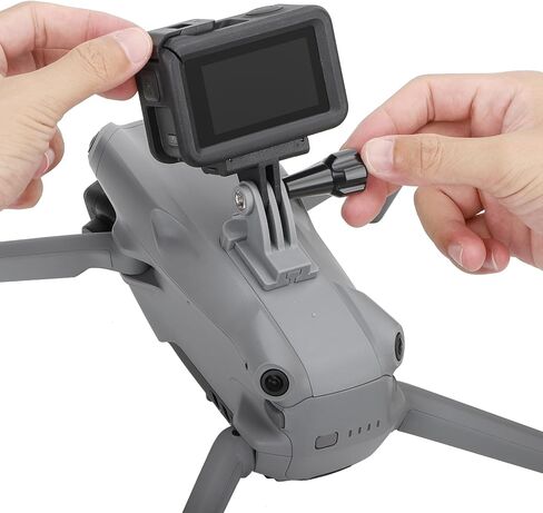 Quick Release Action Camera Holder Plastic Adapter Mount for DJI AIR 3 Drone Accessories in Saudi Arabia