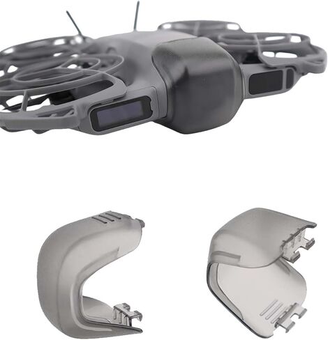 غطاء واقي العدسة لطائرة DJI Neo 2 بدون طيار، غطاء سهل التركيب من مادة البولي كربونات، مضاد للخدش والغبار، لا حاجة للإزالة للتخزين، مقاوم للخدش وشفاف كريستالي (قطعتان) in Kuwait