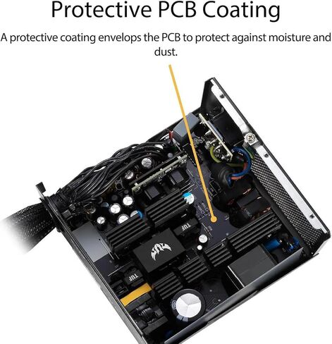 ASUS TUF Gaming 550W ATX12V 80 Plus Bronze Certified Non-Modular Power Supply – TUF-GAMING-550B in Saudi Arabia