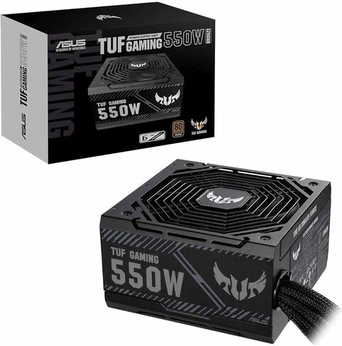 ASUS TUF Gaming 550W ATX12V 80 Plus Bronze Certified Non-Modular Power Supply – TUF-GAMING-550B in Saudi Arabia