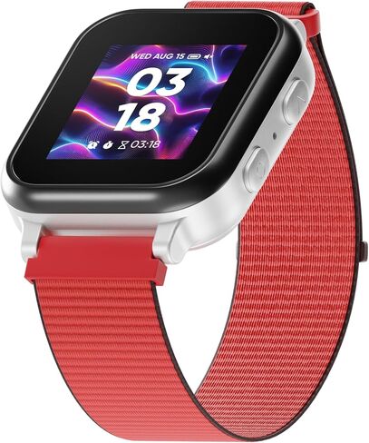 حزام ساعة Gabb الرياضي - حزام بديل للساعة الذكية من النايلون للأطفال، مقاس واحد يناسب الجميع، مريح وسهل الاستخدام وأنيق، ألوان للأولاد والبنات Watch 2 in Kuwait