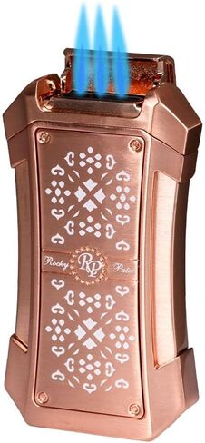 Rocky Patel Lighter Genesis Triple Torch (Iced Black) in Saudi Arabia